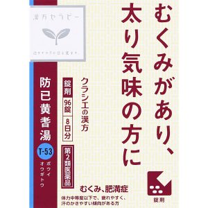 日本直邮 Kracie汉方 防己黄芪汤片 消水肿减肥漢方药 【第2类医药品】