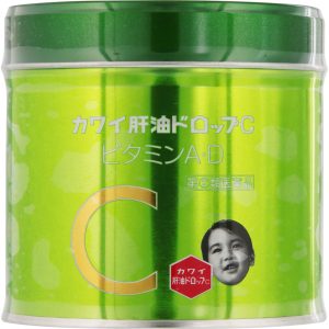 日本直邮 河合制药 鳕鱼肝油软糖C 150粒【指定第二类医药品】