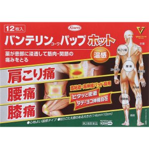 日本直邮兴和 万特力温感膏药贴 肩腰关节肌肉痛 第 2 類医薬品