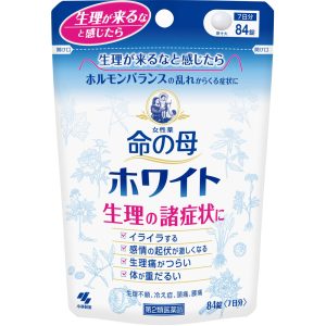 日本直邮 小林制药 命之母WHITE 女性调经痛经月经不调汉方药【第2类医药品】