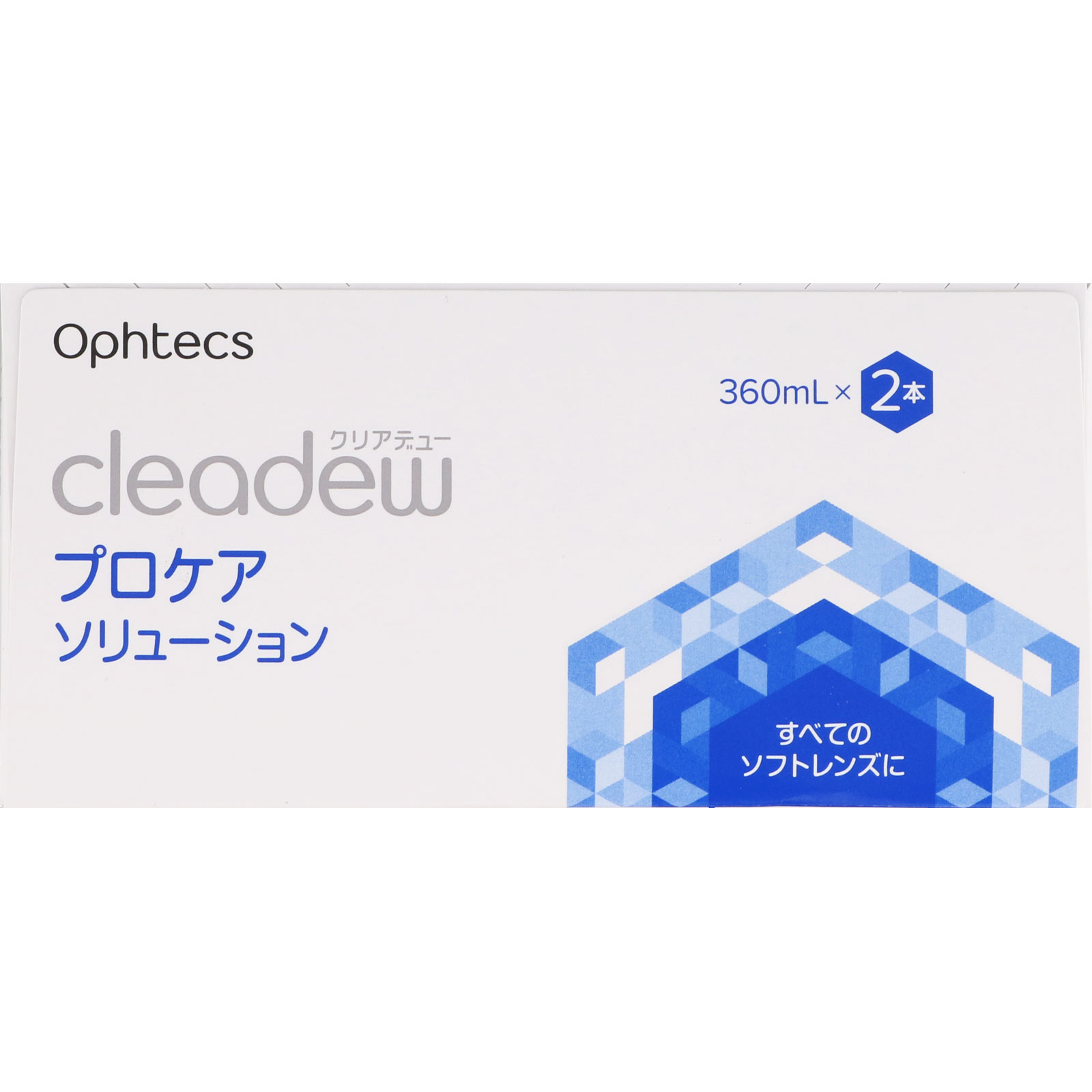 日本直邮 cleadew Procare Solution 360ml×2 Oftex - 图片 4