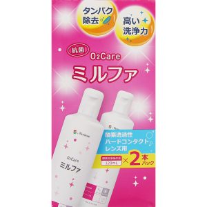 日本直邮 CF 抗菌O2护理Milfa 120ml×2支 Menicon