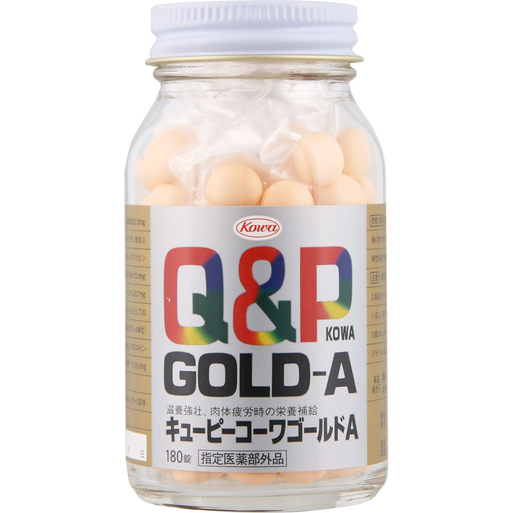 日本直邮 QP科瓦黄金A 180片 兴和 (准药品) - 图片 2