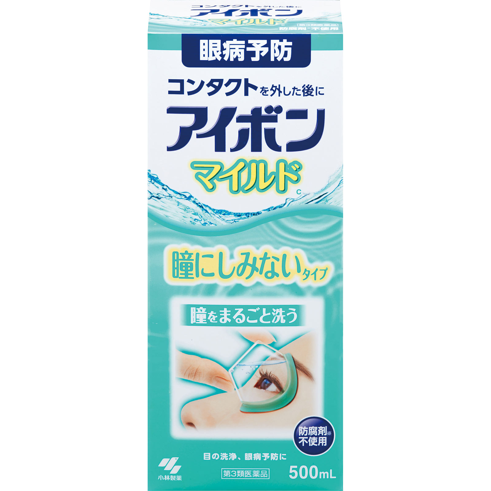 日本直邮 小林制药 Eyebon Mild温和洗眼液 500ml【第3类医药品】 - 图片 5