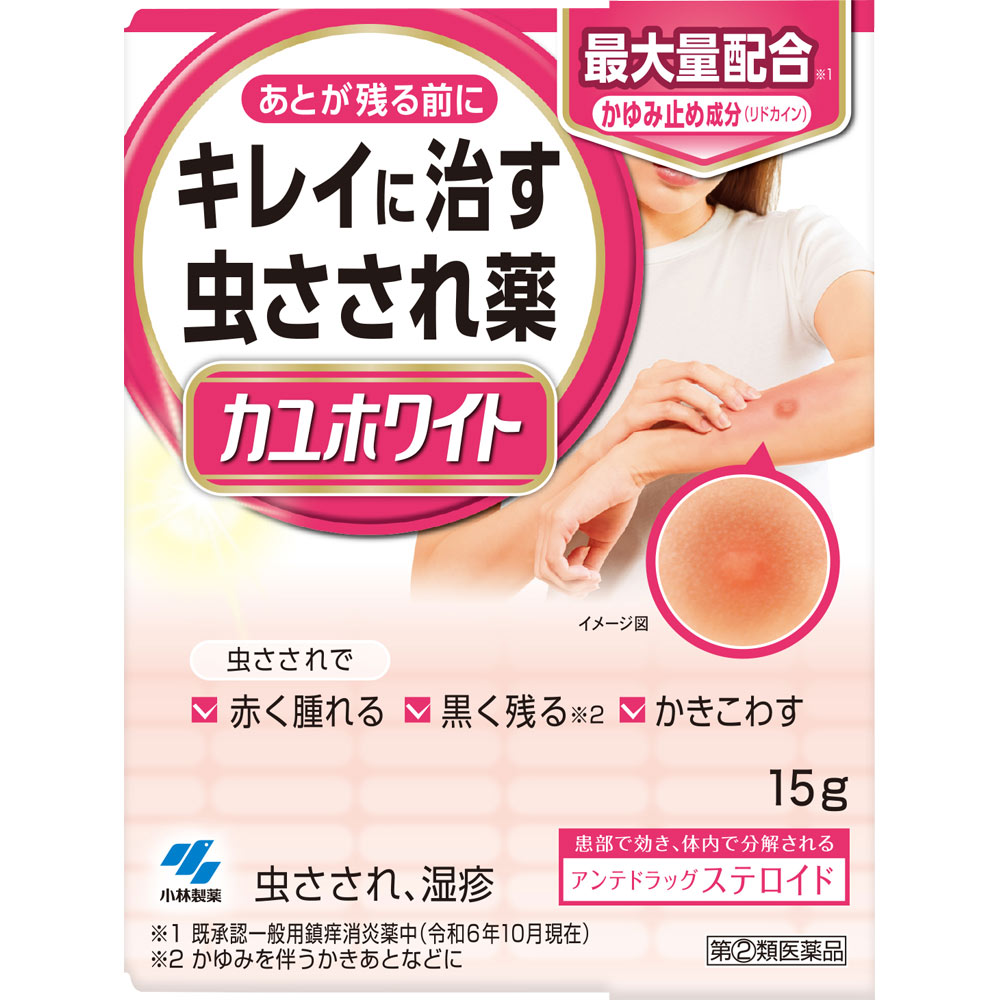 日本直邮 止痒白 15g 15g 小林制药 【指定第2类医药品】