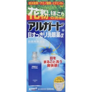 日本直邮 Arugado清目洗眼液α 500ml 乐敦制药 【第3类医药品】