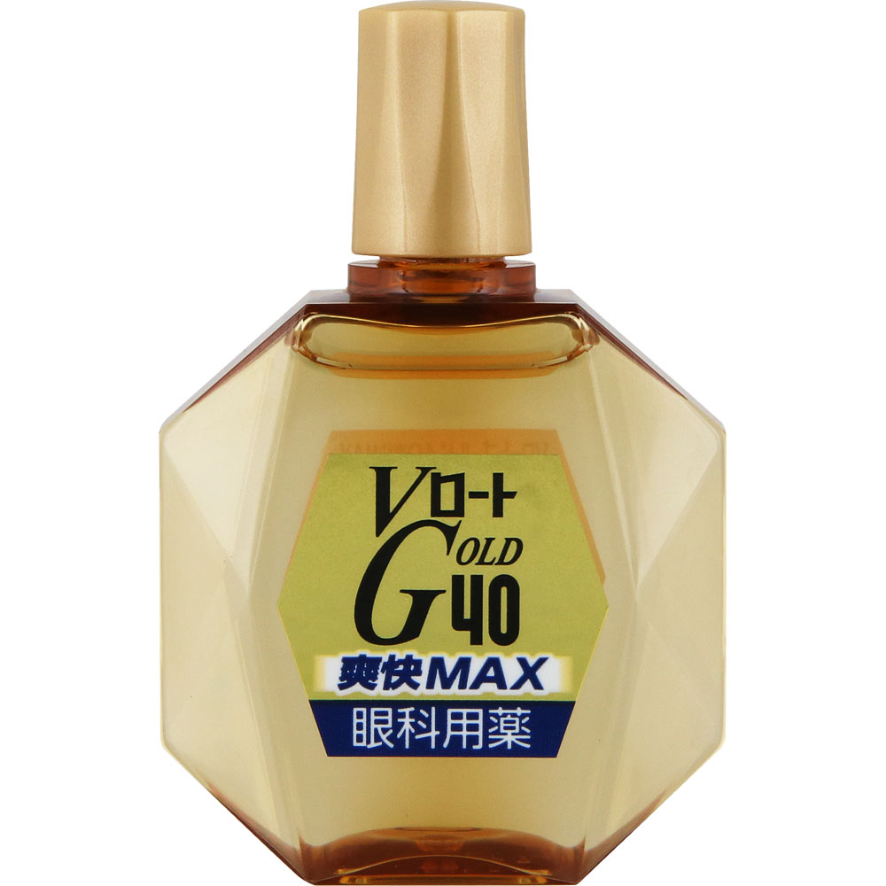 日本直邮 乐敦制药 V Rohto Gold40爽快MAX眼药水 20ml【第3类医药品】 - 图片 2