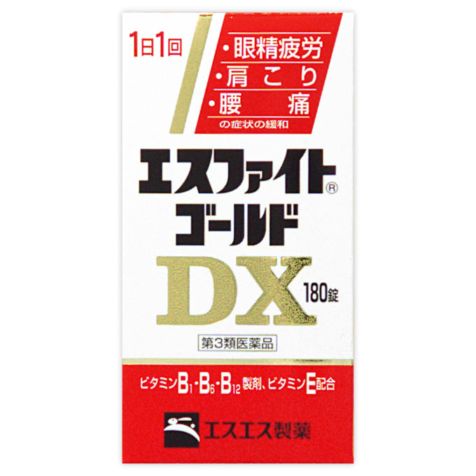 日本直邮 SS制药Esfight Gold加强DX复合维生素【第三类医药品】